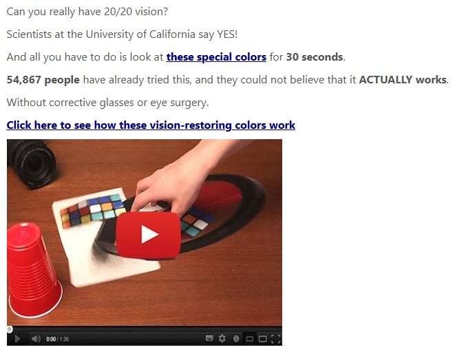 Discover Colors for Perfect 20/20 Vision